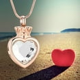 thumbnail image 5 of Crown of love Cremation Jewelry for Ashes Holder Pendent for Ashes and Chain, 5 of 7