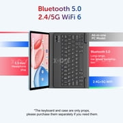 XGODY Q17 Android 15 11 Smart Tablet | 16GB RAM +256GB ROM +1TB Expandable | 8000mAh Battery | 8MP + 13MP Dual Camera | 1080P HD Touch Screen | 1.15lb/Blue Metal Body