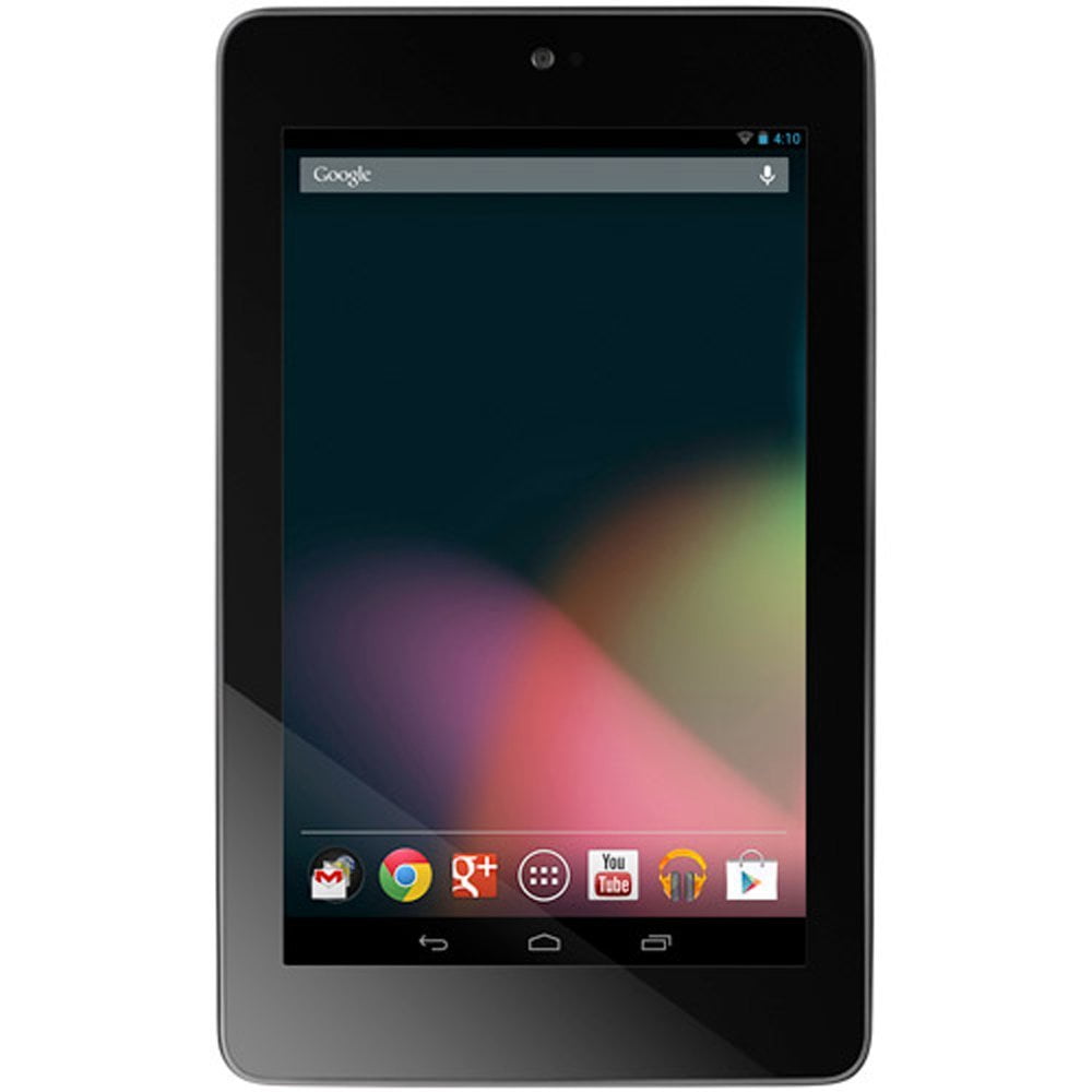 Asus 7 Inch Google Nexus 16gb Tablet With 1 2 Ghz Quad Core Processor And Android 4 1 Nexus7 1b16 Black Refurbished Walmart Com Walmart Com