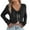 Black, variant on HNMKIU Womens Cardigan Casual Belted Long Sleeve Knit Sweater Open Front Lightweight Cover Up for Spring and Fall Khaki,M