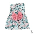 thumbnail image 1 of Robe Florale pour Chien Respirante avec Nœud Design Chandail Costumes Robe pour Animaux B0D1, 1 of 9