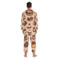 thumbnail image 4 of FORMRS Onesies Pajama for Adults Unisex Hoodie Winter Jumpsuit One Piece Sleepwear, Sizes S-2XL, Creamy Cake, 4 of 7