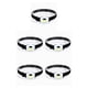 thumbnail image 1 of Linterna frontal LED Eigraketly luz de cabeza ajustable Lámpara de mochilero blanca 5piezas, 1 of 6