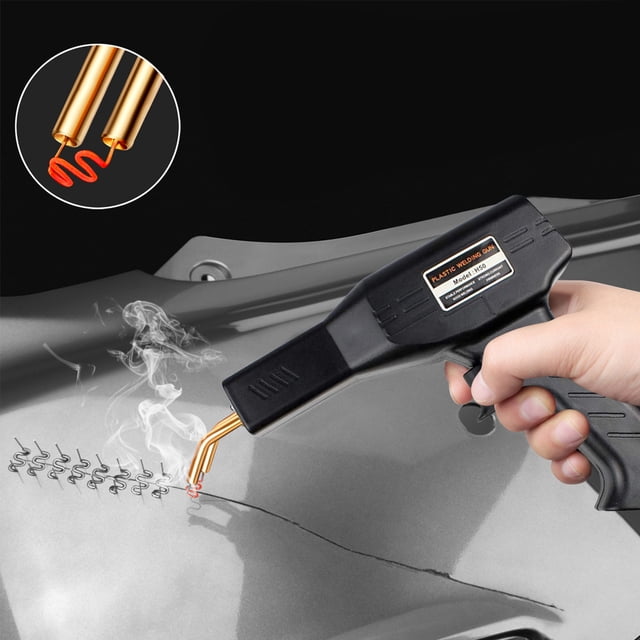 Grapadora Caliente Wdftyju Kit de reparación de plástico para parachoques de coche 50W