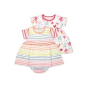 Mac & Moon Baby Girl 2 Pk Dresses, Sizes Newborn-24 Months