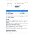 thumbnail image 2 of Front Brake Hose Lock - Compatible with 1991 - 2004 Chevy S10 1992 1993 1994 1995 1996 1997 1998 1999 2000 2001 2002 2003, 2 of 2