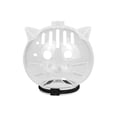 thumbnail image 2 of Large Cat Muzzle for Grooming Transparent Cat Bubble Muzzle Breathable Plastic Cat Grooming Supplies Anti Lick Muzzle for Vet Visits Cat Face Design Pet Cat Supplies 1 Pack, 2 of 5