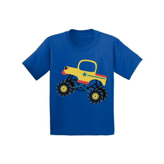 Baby Boy Shirts - 6- 12- 18- 24 Months - Monster Truck Tees