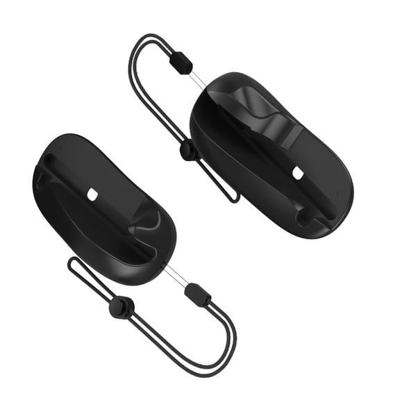 Jesscasday Travel Gaming Controller Hand Grips Stand Holder Game Handle Case for NS 2