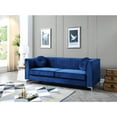 thumbnail image 2 of Glory Furniture Delray Sofa in Navy Blue Color, 2 of 7
