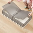 thumbnail image 5 of Grey Stackable Under Bed Storage (Set of 2), 5 of 9