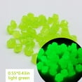 thumbnail image 4 of Piedras luminosas para jardín Inteprter 200 piezas decoración de guijarros Verde claro, 4 of 6