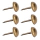 thumbnail image 5 of Tachuelas decorativas, 200 piezas de tachuelas para tapicería, cabezas de clavos decorativas de bronce, tachuelas para tapicería resistentes y resistentes, 5 of 12