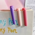 thumbnail image 6 of 6pcs Glitter Highlighter Pens Sparkling Pastel Art Marker for Note-Taking Scrapbook  Painting Stationery, 6 of 17