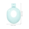 thumbnail image 2 of OULII Sitz Bath Seat Cover Sky Blue Plastic Perineal Care For Elderly Users Home Use 1Set, 2 of 8