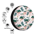 thumbnail image 4 of Goofa Hawaii Palms Pattern Universal Tire Cover for Jeep, SUV, Truck, and Trailer – Waterproof, UV-Resistant,Easy to Install, Fits 14"-17" Tires-14 inch, 4 of 6