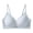 Blue, variant on Zpanxa Seamless Bras for Women Wireless Breathable Back Smoothing Everyday T-Shirt Bra Beige 38BC