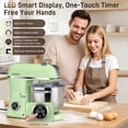 thumbnail image 4 of 7QT Stand Mixer Aluminum Die Casting,650W 11 Speed Tilt-Head Kitchen Electric Stand Mixer, Household Food Mixer with Stainless Steel Bowl, Dough Hook, Whisk and Beater,Food Mixer for Baking, Cake, 4 of 10