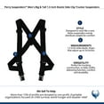thumbnail image 4 of Perry Suspenders  1.5 Inch Elastic Side Clip Trucker Suspenders (Men Big & Tall), 4 of 4