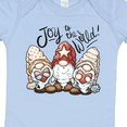 thumbnail image 4 of Inktastic Joy to the World Christmas Gnomes Boys or Girls Baby Bodysuit, 4 of 5