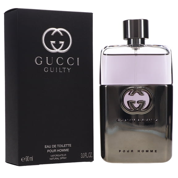 Gucci Guilty Pour Homme Eau De Toilette Spray, Cologne for Men, 3 oz