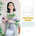 thumbnail image 2 of Acrylic Flower Bucket Shop Flower Storage Bucket With Handle Multifunctional Bucket, 2 of 9