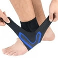 thumbnail image 4 of CNKOO Compression Recovery Foot Sleeves / Ankle Sleeve / Plantar Fasciitis Support Socks. for Heel Spurs  Arch Pain  Foot Swelling & Ankle Injuries (1 PAIR), 4 of 5