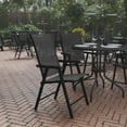 thumbnail image 2 of Flash Furniture Paladin Black Outdoor Folding Patio Sling Chair, 2 of 13
