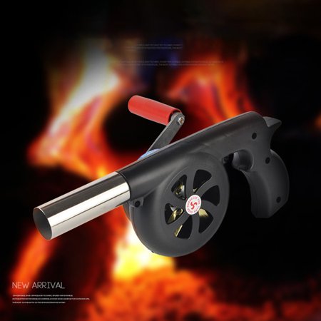Hand-Cranked Combustion Blower Manual Barbecue Picnic Camping Fire Tool
