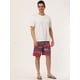 thumbnail image 4 of INSPIRE CHIC Shorts de ba?o con estampado de color en contraste de cintura con cordón de verano para hombre rojo 36 INSPIRE CHIC Short, 4 of 6