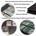 thumbnail image 4 of 12 Pocket Collector's Album. Premium Binder for Your Trading Cards Yugioh, and Pokemon Cards!, 4 of 4
