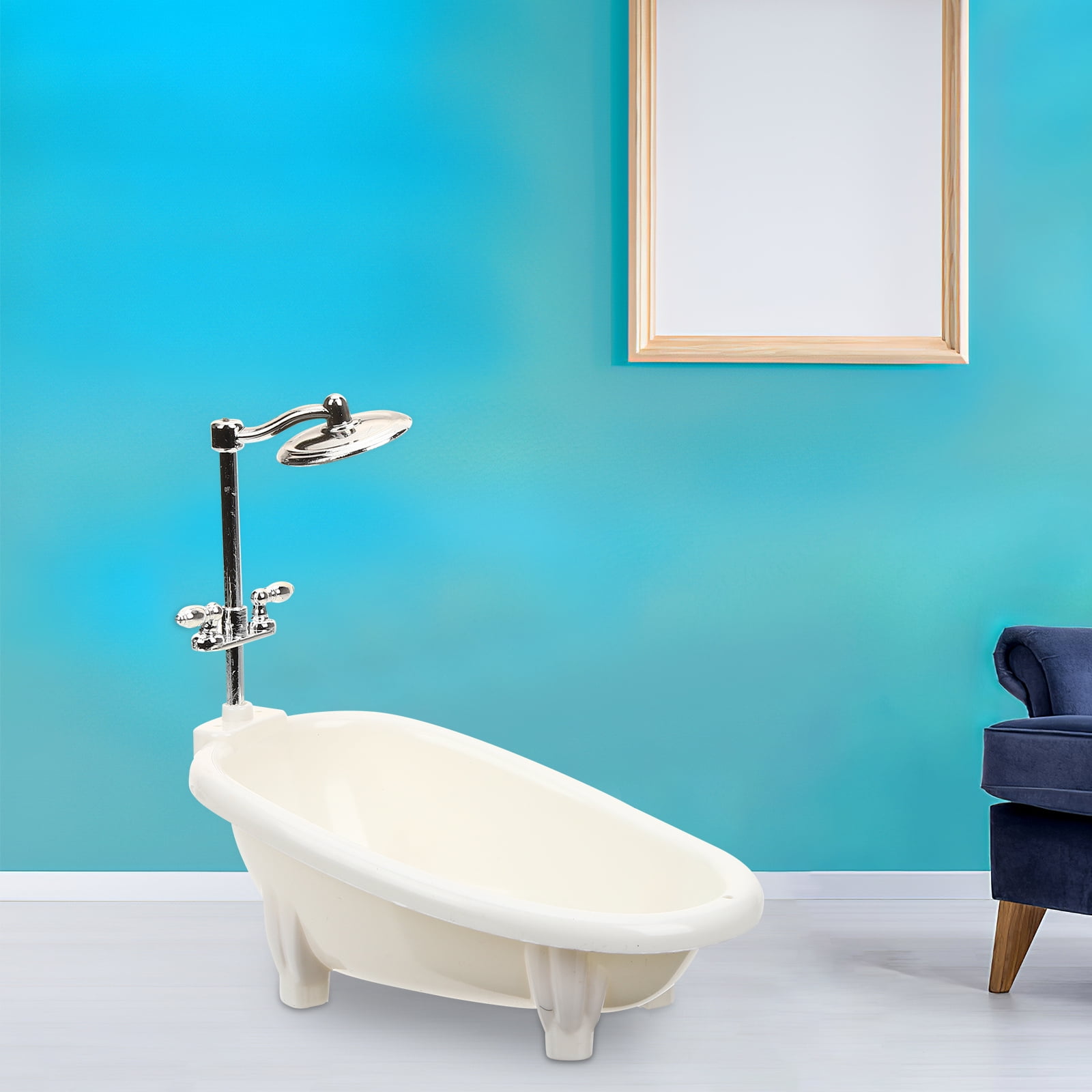 Accessoire Salle De Bain Pour Poupée - Occasion, État à Vérifier - Idéal Pour Maison De Poupée