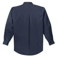 thumbnail image 6 of Port Authority S608 Long Sleeve Easy Care Shirt, Strong Blue, 6XL, 6 of 6