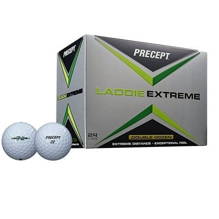 Bridgestone Golf 2017 Precept Laddie Extreme Golf Balls, Prior Generation, 24
