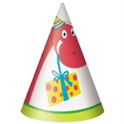 Dinosaur Birthday Party Hats (8-pack) - Party Supplies