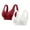 White, variant on Blmnix Push-Up Sport Bras for Women Seamless Supportive Bras Plus Size Minimizer 2 Pack Bras M-5XL