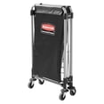 thumbnail image 4 of Carro Plegable Rubbermaid Executive X-Cart, 150 L (4 Bushels), Negro/Plata, 4 of 10