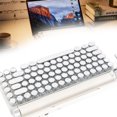 thumbnail image 3 of Mechanical Keyboard with Knob Control, Round Keycaps, Blue Switch - Triple Modes, Widely Compatible, Multifunctional, Ergonomic, 3 of 7