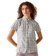 thumbnail image 4 of Regatta Womens Mindano VIII Checked Short-Sleeved Shirt, 4 of 5