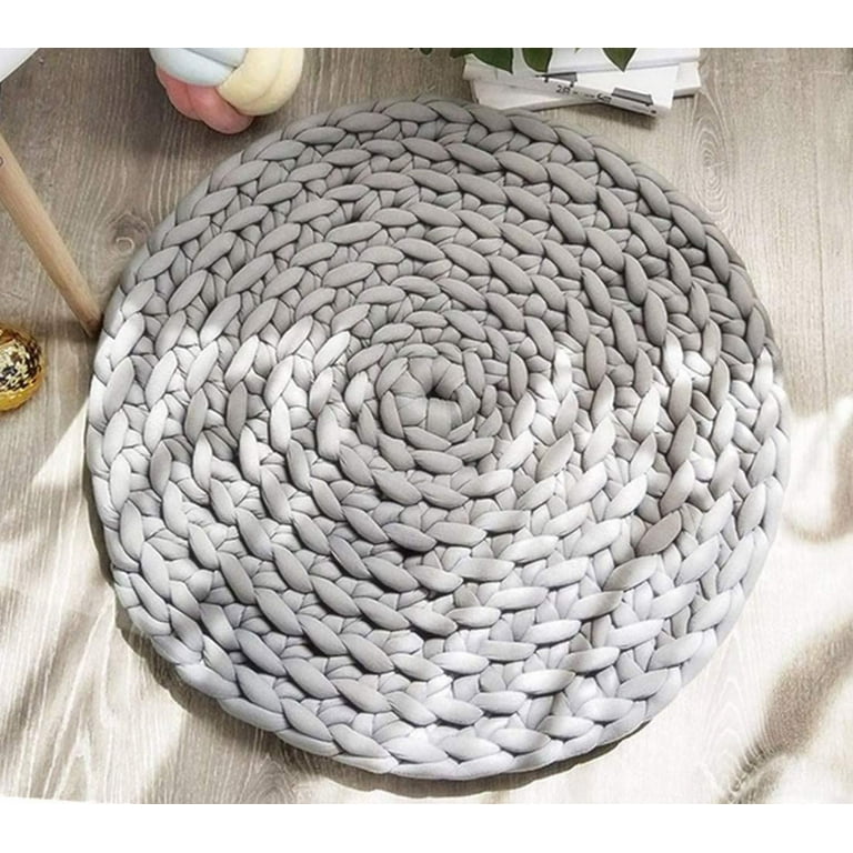 DIY Knit Kit with Needles, Medium Blanket 40x60 in, Merino wool