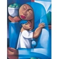 thumbnail image 2 of Unknown 19x24 White Modern Wood Framed Museum Art Print Titled - Madonna and Child, 2 of 4