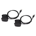 thumbnail image 2 of Station de Charge avec Câble pour Fitbit Versa, 2 Pcs Chargeur USB Charge pour Montre Intelligente Chargeur USB pour Fitbit Versa Performance Inégalée, 2 of 9
