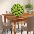 thumbnail image 5 of ZXCXRQFa Tennis Ball Wooden Silent Non-Ticking 10 Inch Round Clocks Battery Operated Analog for Living Room Kitchen Bedroom Bathroom Office Home School Decor, 5 of 7