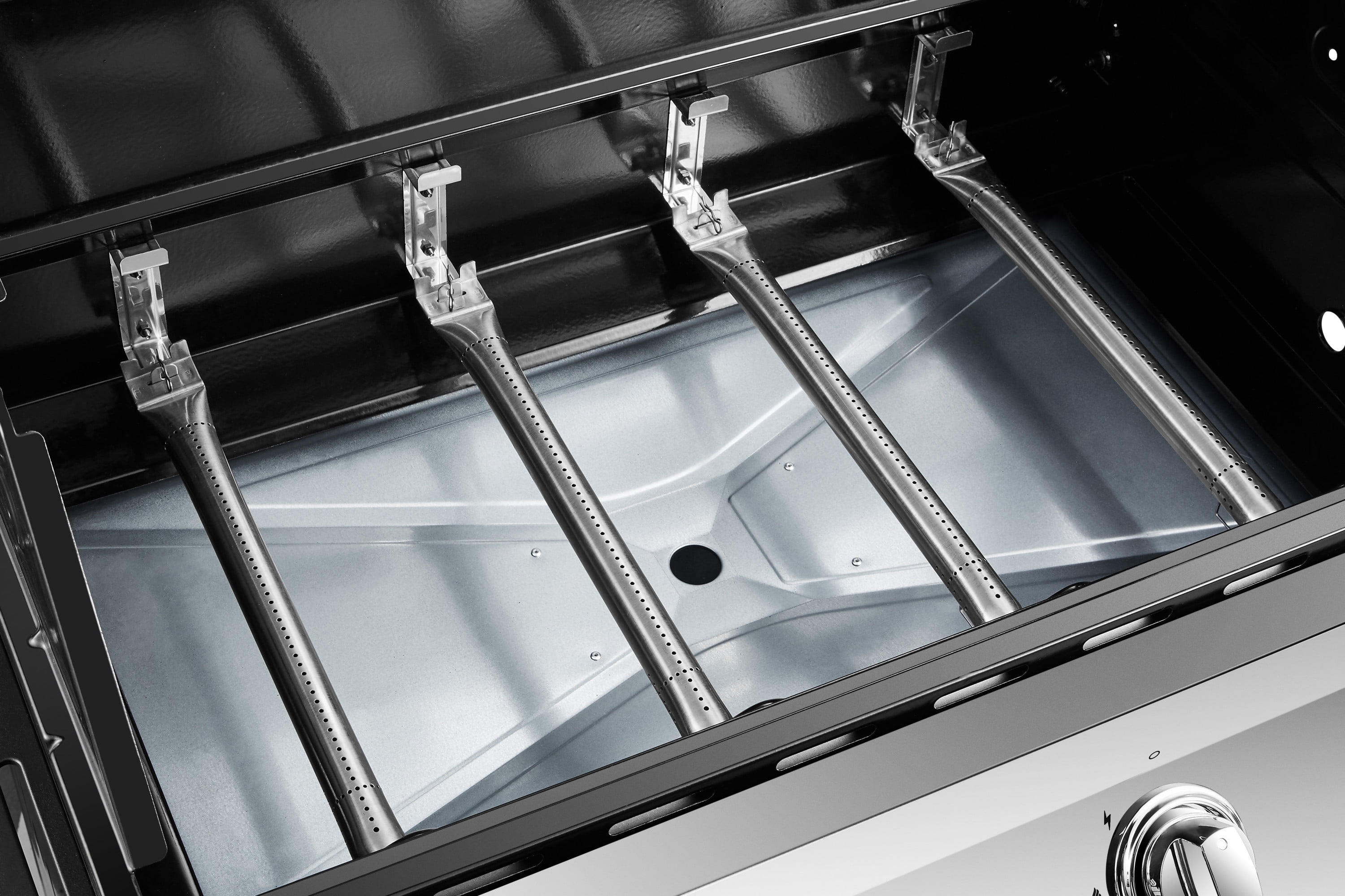 Dyna-Glo 4 Burner Silver Natural Gas Gas Grill - Walmart.com