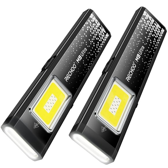 Linterna RECHOO M9 Ultra de 800 lúmenes, recargable y delgada