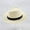 Beige, variant on Panama Jack Straw Mens Sun Hat - Black Band, 2.5" Brim, UPF 50+ Sun Protection White A