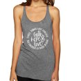 thumbnail image 1 of Wild Bobby Faith Hope & Love Three Things That Last Forever Inspirational/Christian Women Tri-Blend Racerback Tank Top, Premium Heather, Medium, 1 of 6