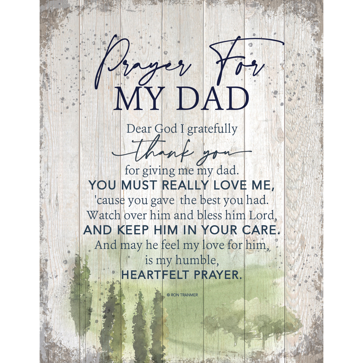 Dexsa Targhetta In Legno "A Special Prayer For You" | Serie Woodland Grace | 15,2 X 22,9 Cm Con Cavalletto | Regalo Fatto A Mano