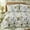 Green, variant on Queen Quilt Set for Bed - 100% Cotton Quilts Queen Size, Green, Sage Bedspreads with 2 Pillowcases, 3 Pcs Patchwork Reversible Lightweight Bedding for All Season