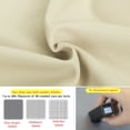 thumbnail image 5 of Super Soft and Durable​​ Microfiber Fitted Sheet, Machine Washable Fitted Bed Sheet with 15 inches Deep Pocket, Full, 54 x 75 inches, Khaki, 5 of 7